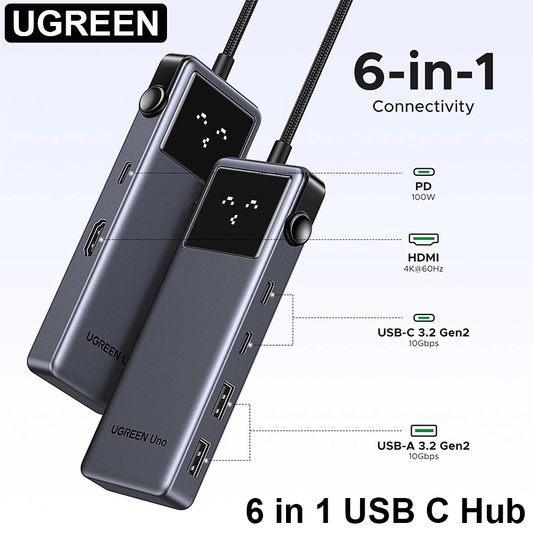 4K HDMI, 2x USB 3.0, 2x USB C - USB C Hub - 35998