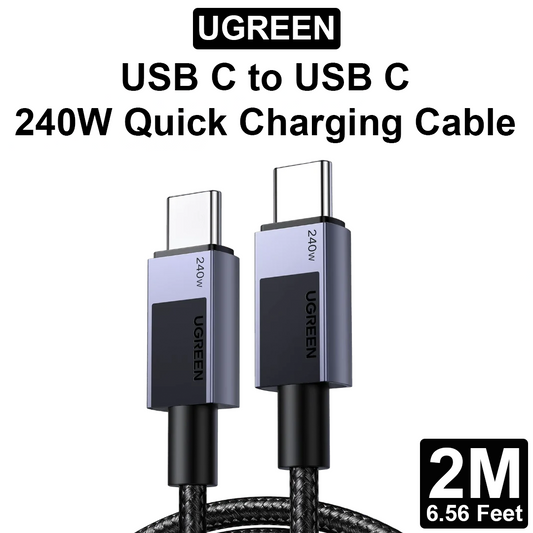 USB C to USB C 240W Fast Charging Cable - 2M - 45068