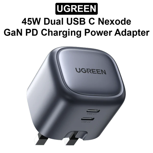 45W Dual USB C Nexode GaN PD Charging Power Adapter - 90399