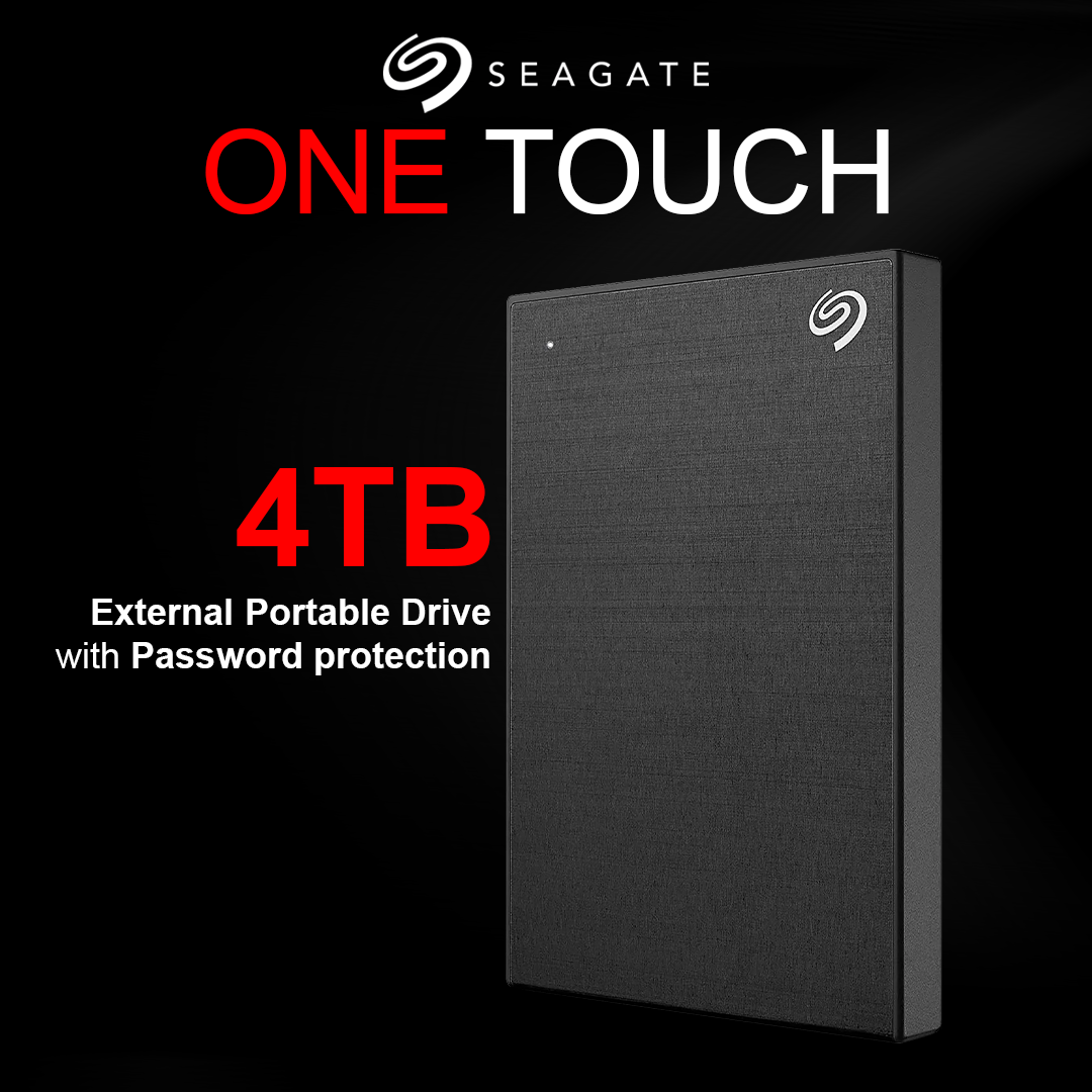 Seagate One Touch 4TB Portable Drive