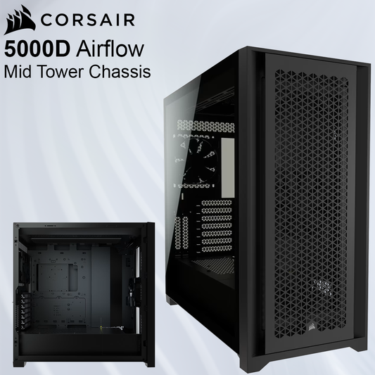 Corsair 5000D Airflow Mid Tower Chassis - Black