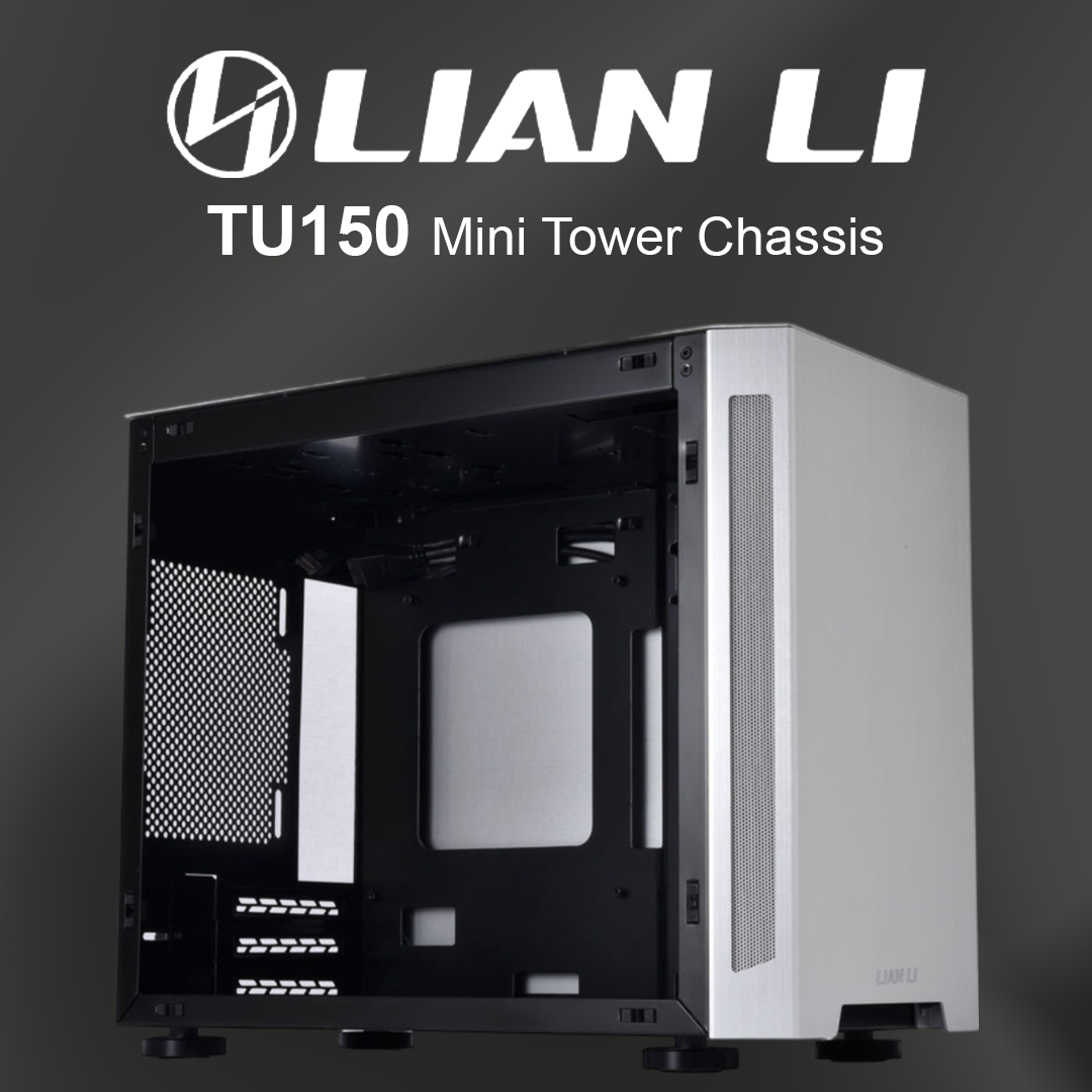 Lian Li TU150 Mini Tower Chassis - Silver