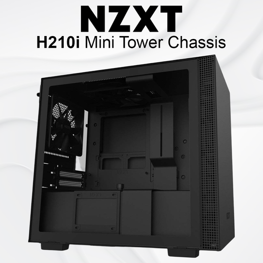 NZXT H210i Mini Tower Chassis - Black Black