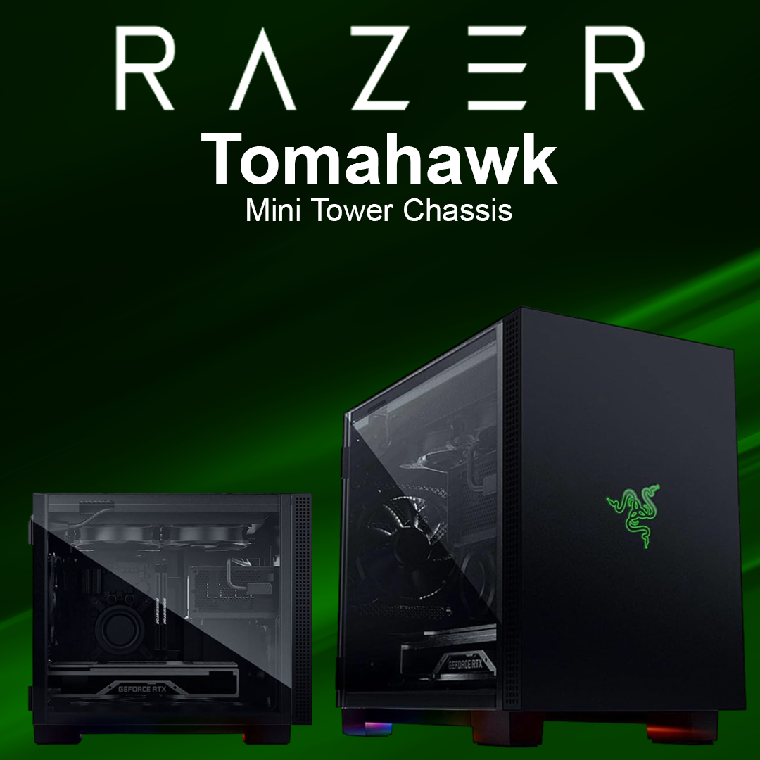 Razer Tomahawk Mini Tower Chassis - Black