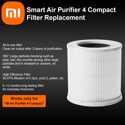 Xiaomi MI Smart Air Purifier 4 Compact Filter Replacement