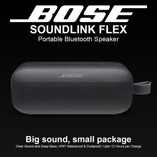 Bose Soundlink Flex Portable Bluetooth Speaker - Black