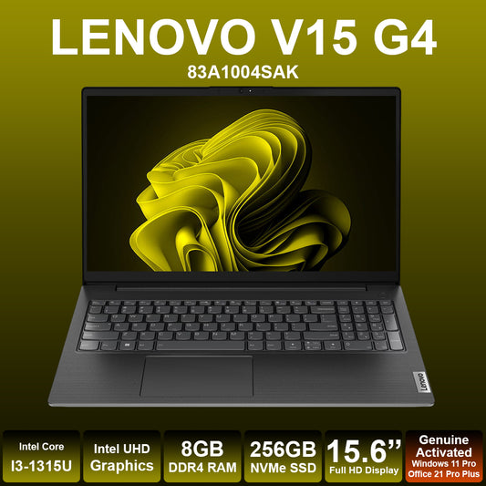 Lenovo V15 G4 15.6" Core I3 13th 8GB RAM 256GB NVMe Laptop