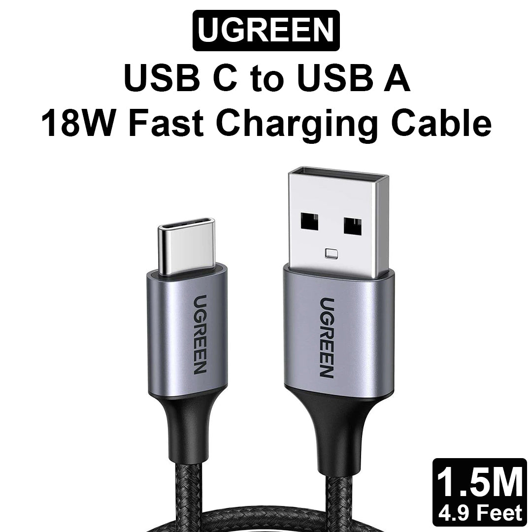USB C to USB A 18W Fast Charging Cable - 1.5M - 60127