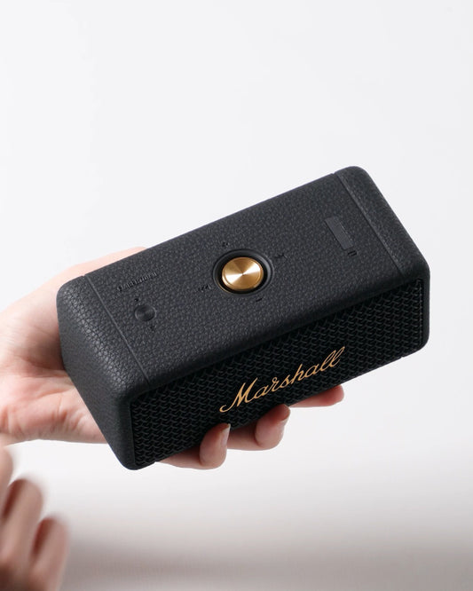 Marshall Emberton 2 Portable Bluetooth Speaker - Black Brass