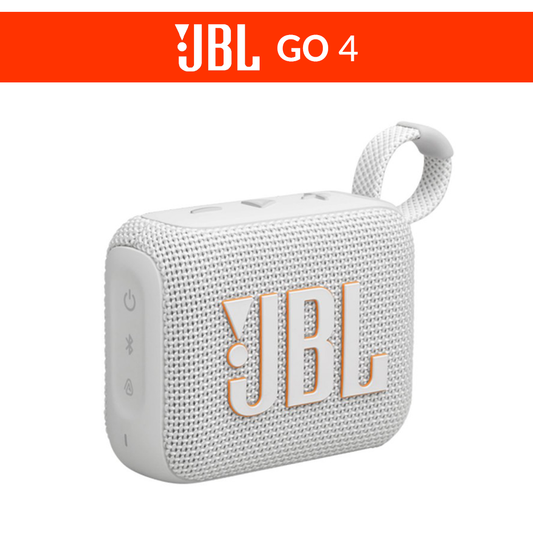 JBL Go 4 | Ultra-Portable Bluetooth Speaker - White