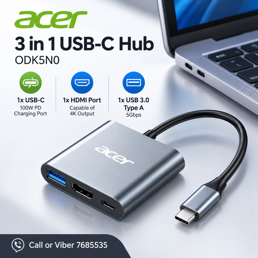 Acer 3 in 1 USB-C Hub