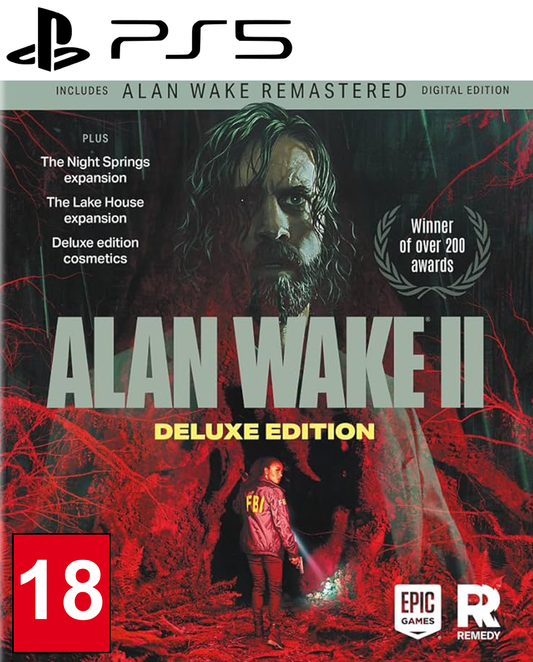 Alan Wake II Deluxe Edition (Includes: Alan Wake I : Digital Code) - PS5 Game