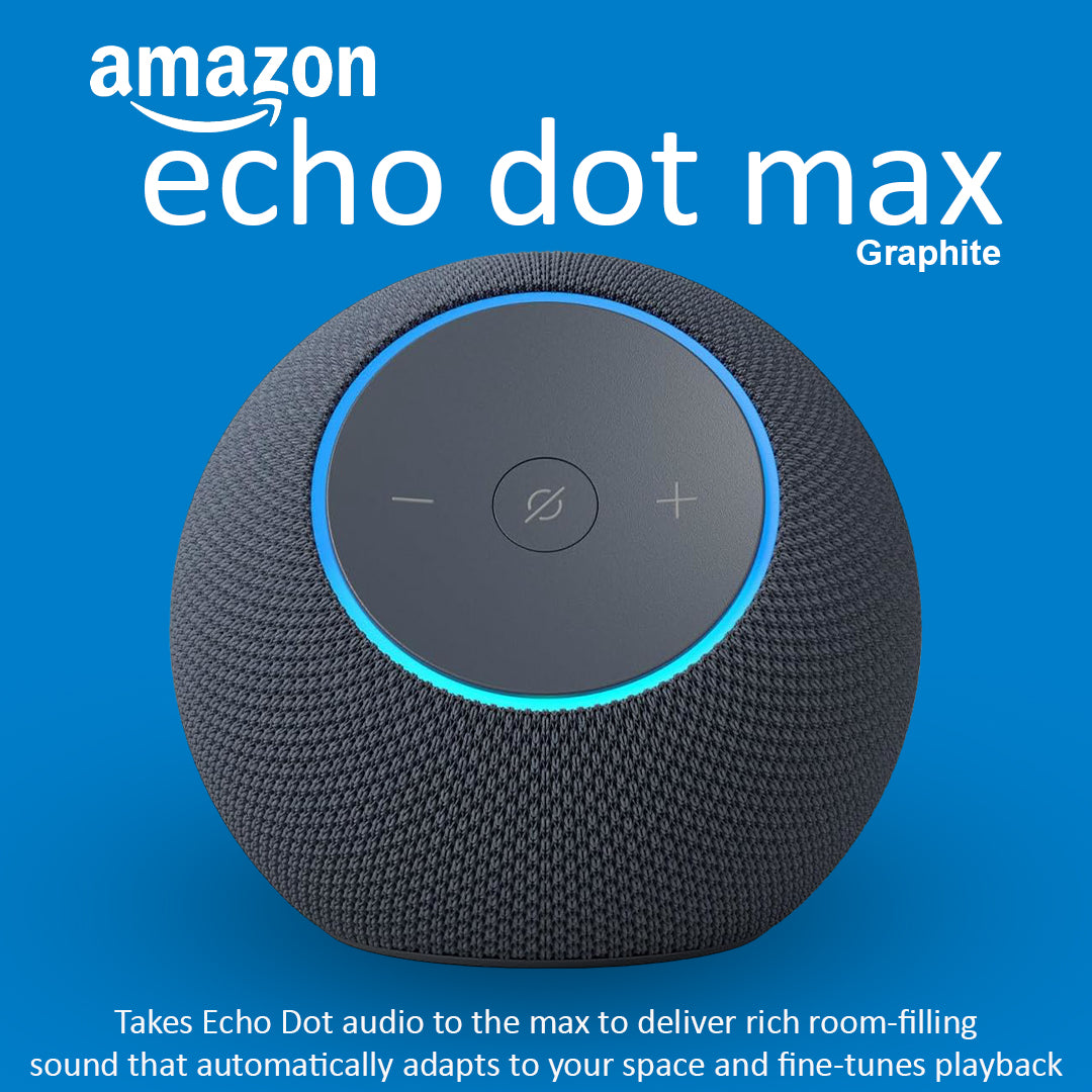 Amazon Echo Dot Max Voice Assistant Speaker - Graphite