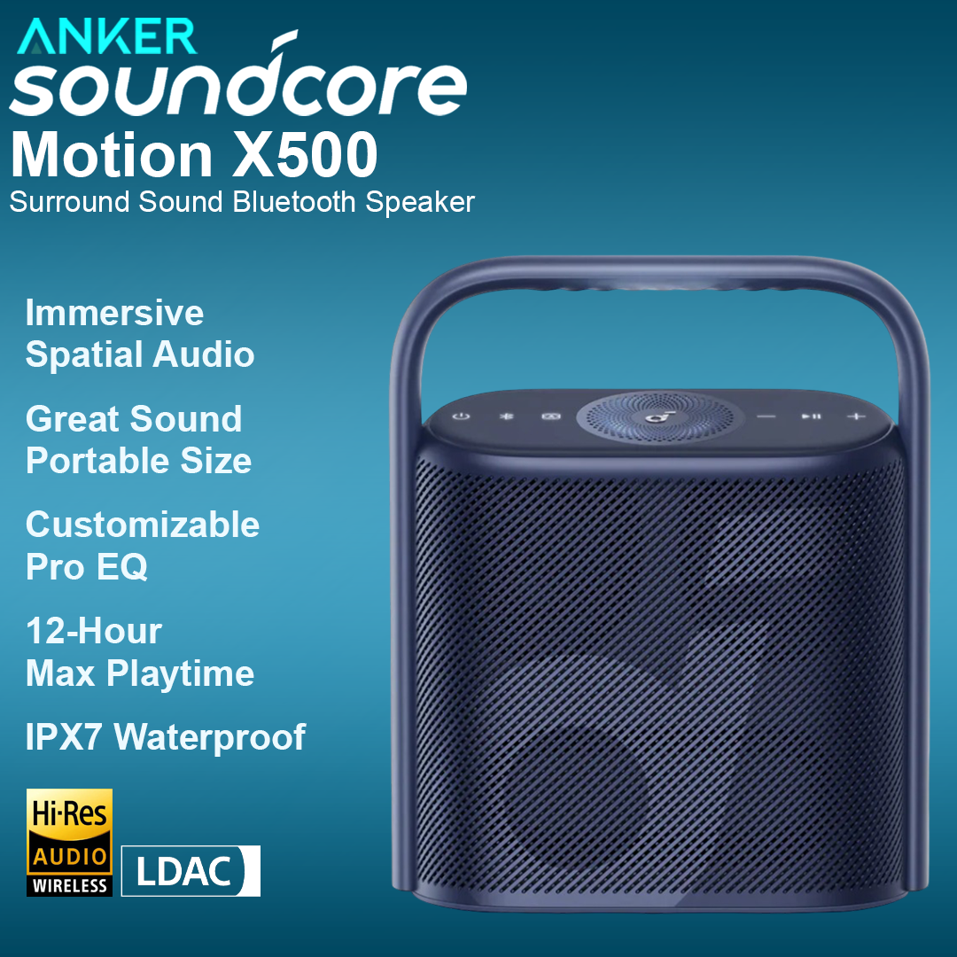 Anker Soundcore Motion X500 Spartial Audio Waterproof Speaker