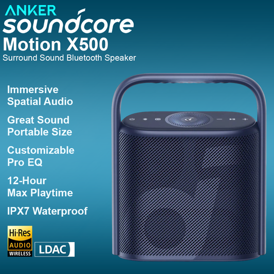Anker Soundcore Motion X500 Spartial Audio Waterproof Speaker