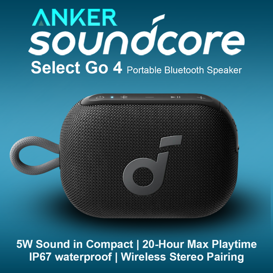 Anker Soundcore Select Go 4 Portable Waterproof Speaker