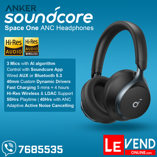 Anker Soundcore Space One Active Noise Cancelling Headphones