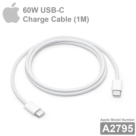 Apple 60W USB C Charge Cable - 1M