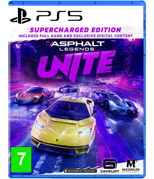 Asphalt Legends Unite Supercharged Edition - PS5 Game