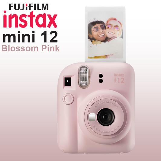 FujiFilm Instax Mini 12 Instant Camera - Blossom Pink