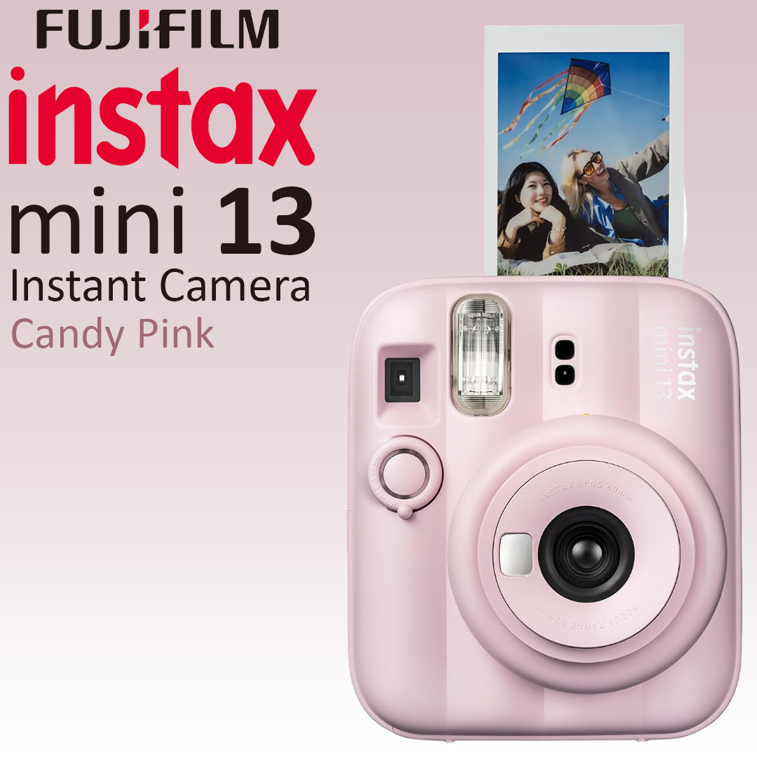 FujiFilm Instax Mini 13 Instant Camera - Candy Pink