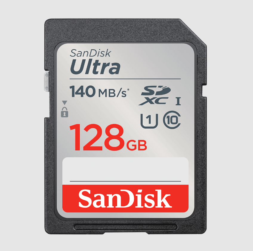 SanDisk Ultra 128GB SDXC UHS-I Card