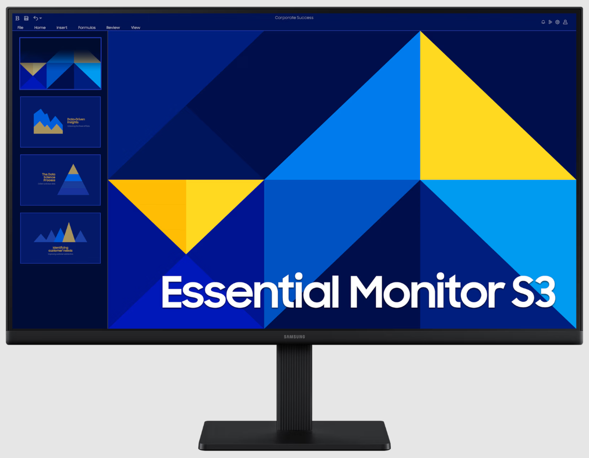 Samsung 27 Inch 100Hz Full HD Monitor - LS27D300GAMXUE