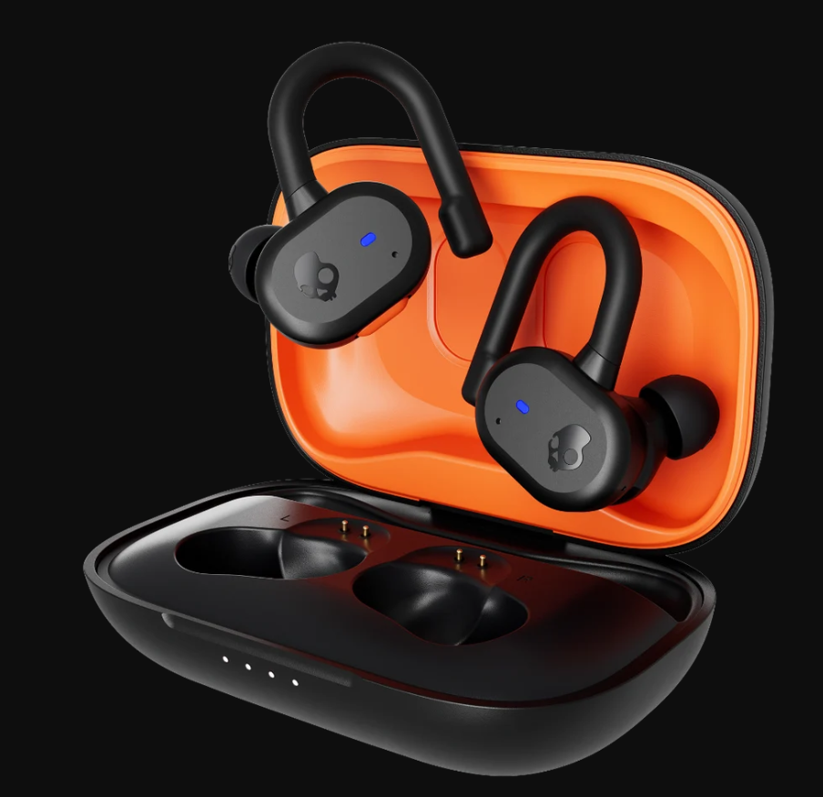 Skullcandy Push Active True Wireless Sport Earbuds - True Black Orange