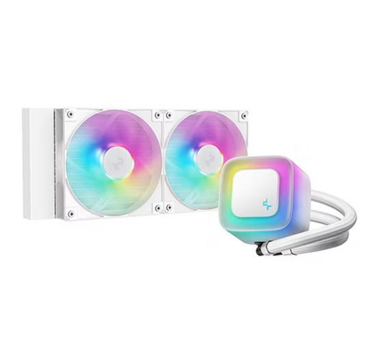 Deepcool LE240 WH V2 Processor Liquid Cooler - Black