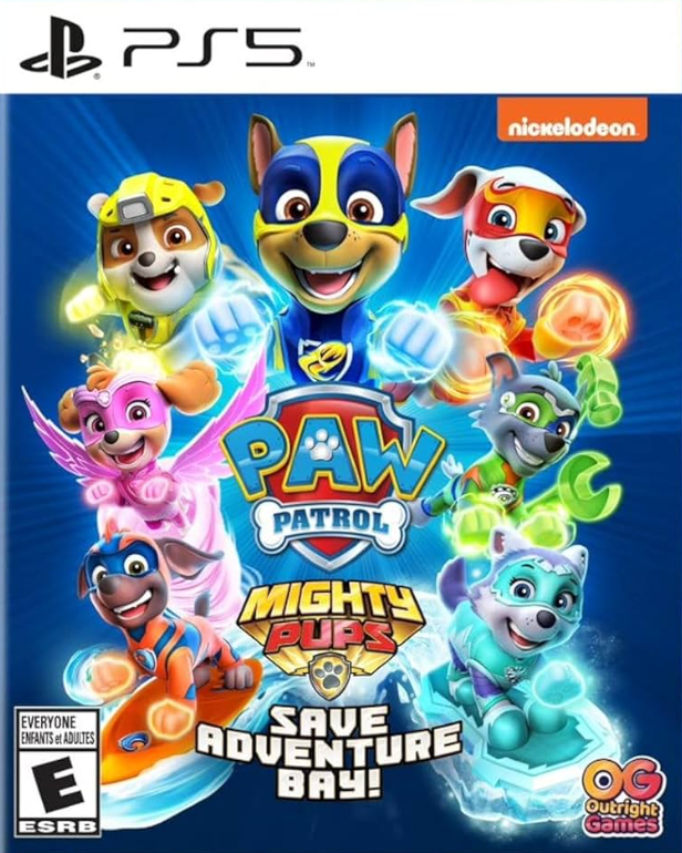 Paw Patrol Mighty Pups Save Adventure Bay - PS5 Game