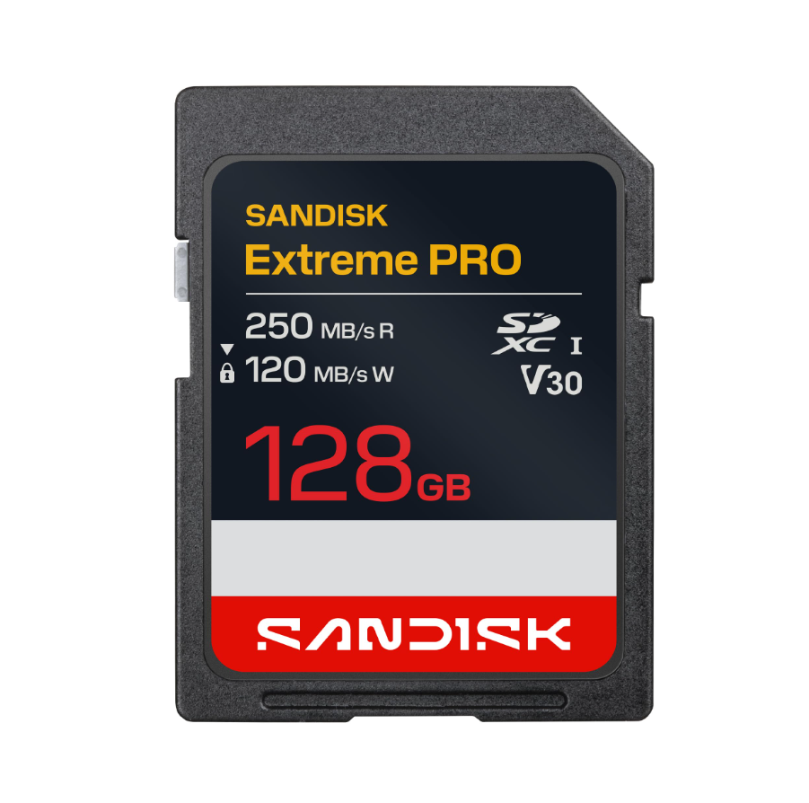 SanDisk Extreme PRO 128GB SDHC & SDXC UHS-I Card