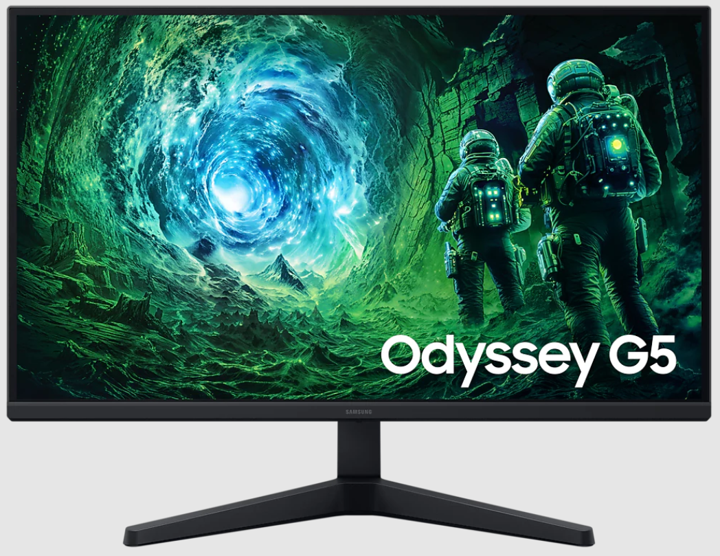 Samsung Odyssey G5 27 Inch 200Hz Quad HD Monitor - LS27FG532EMXUE
