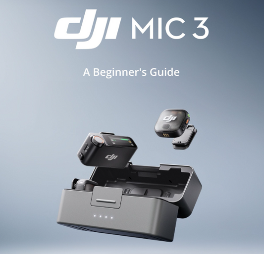 DJI Mic 3 - Compact Wireless Lavalier Microphone