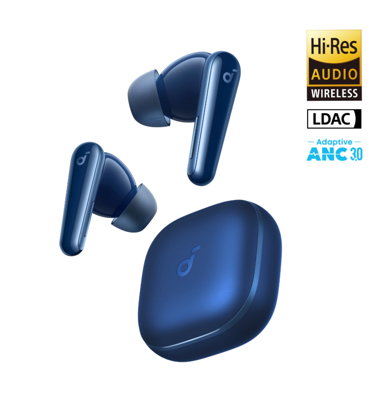Anker Soundcore Liberty 5 ANC Wireless Earbuds - Navy Blue