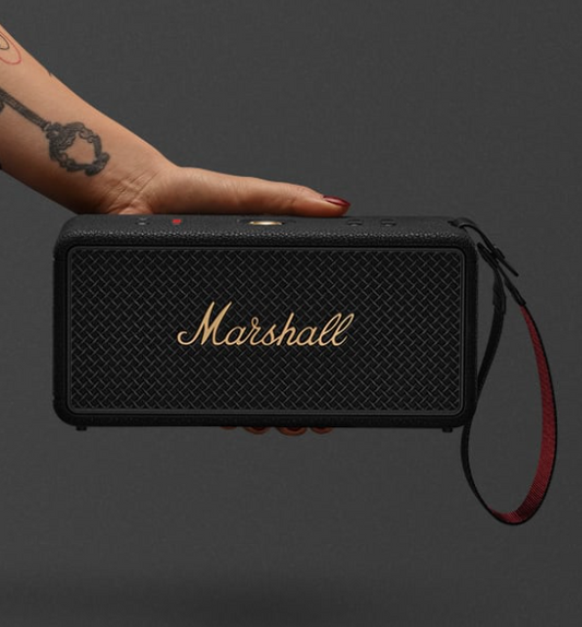 Marshall Middleton Bluetooth Portable Speaker - Black Brass