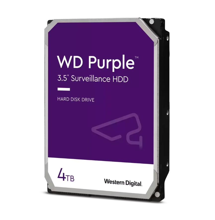 WD Purple 4TB 3.5' Surveillance Hard Disk - WD43PURZ