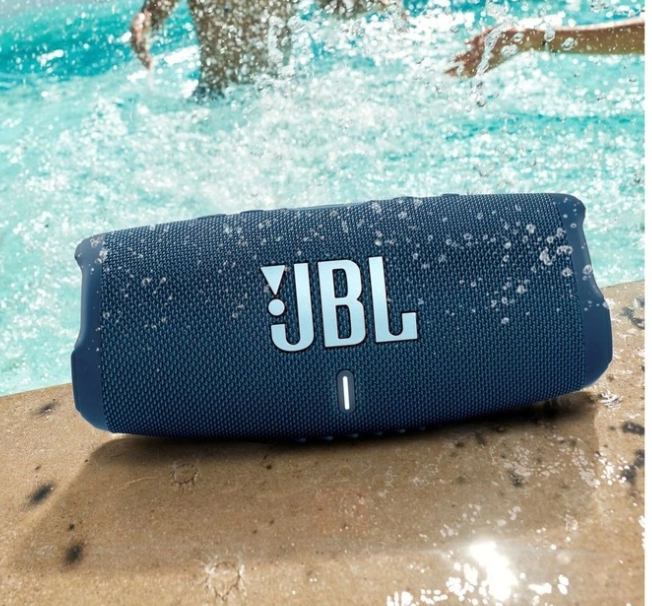 JBL Charge 5 | Portable Waterproof Speaker - Blue