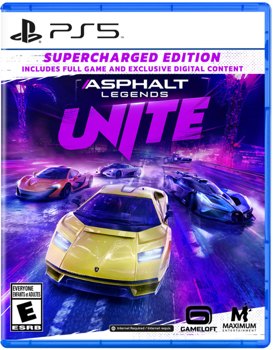 Asphalt Legends Unite Supercharged Edition - PS5 Game