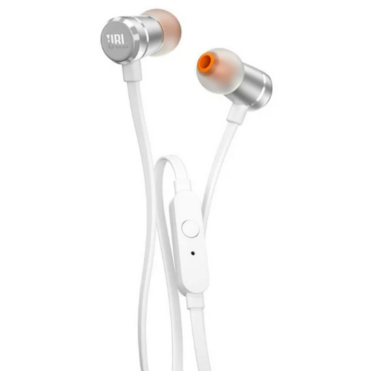 JBL Tune 290 | In-Ear AUX Wired Headset with Mic - White