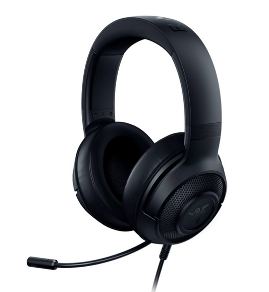 Razer Kraken X Essential Wired Headphones - Black