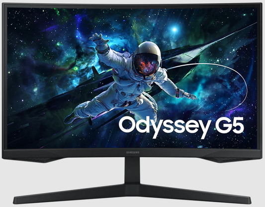 Samsung Odyssey G5 27 Inch 165Hz Quad HD Curved Monitor - LS27CG552EMXUE
