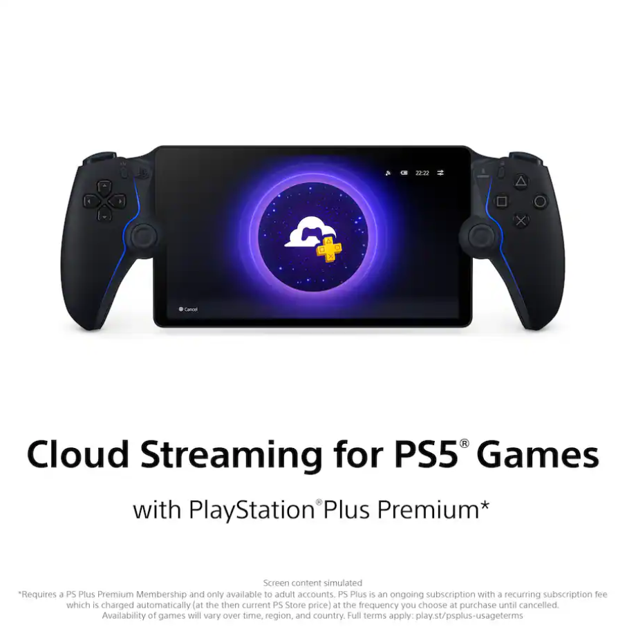 Sony Playstation Portal Handheld Gaming Remote Player - Black