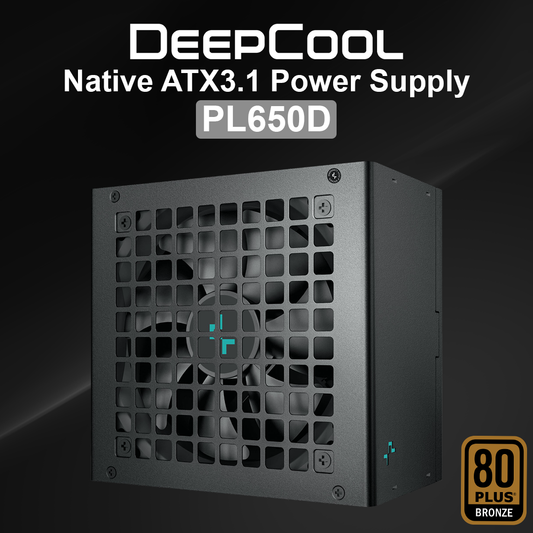 Deepcool PL650D 650W 80+ Bronze Non-Modular Power Supply