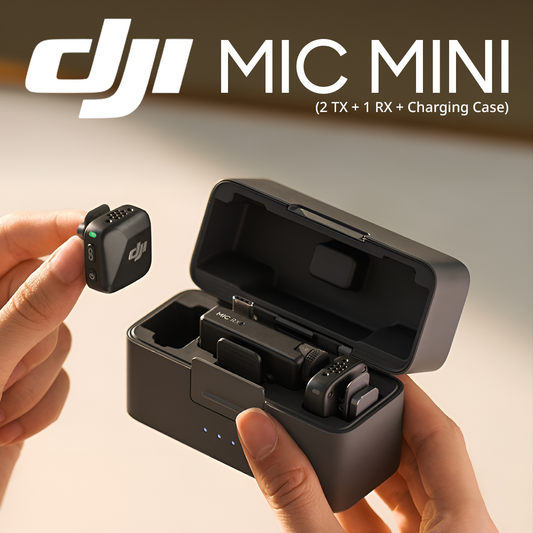DJI Mic Mini - Compact Wireless Lavalier Microphone