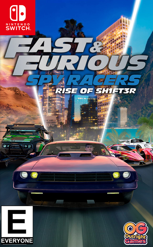 Fast & Furious Spy Racers Rise of SH1FT3R - Nintendo Game