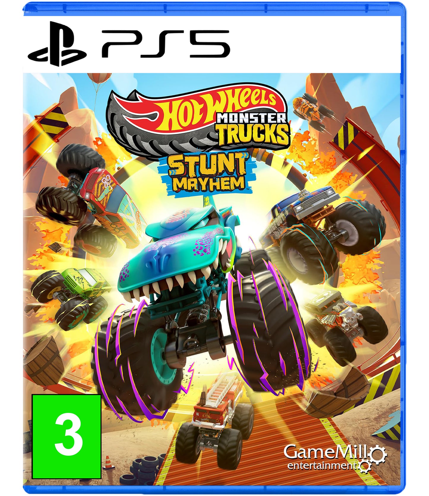 Hot Wheels Monster Trucks Stunt Mayhem - PS5 Game