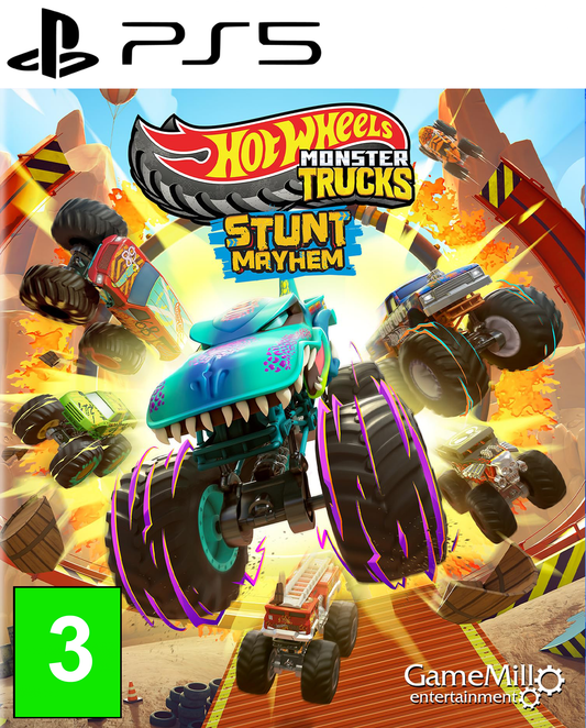 Hot Wheels Monster Trucks Stunt Mayhem - PS5 Game