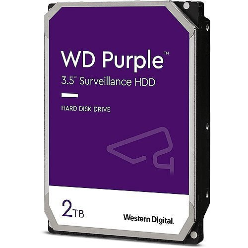 WD Purple 2TB 3.5' Surveillance Hard Disk - WD22PURZ