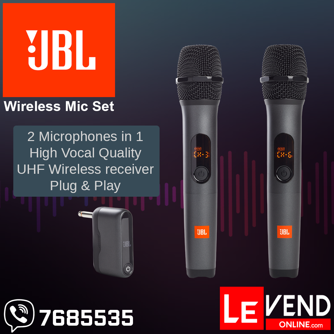 JBL 2 in 1 Wireless Microphones