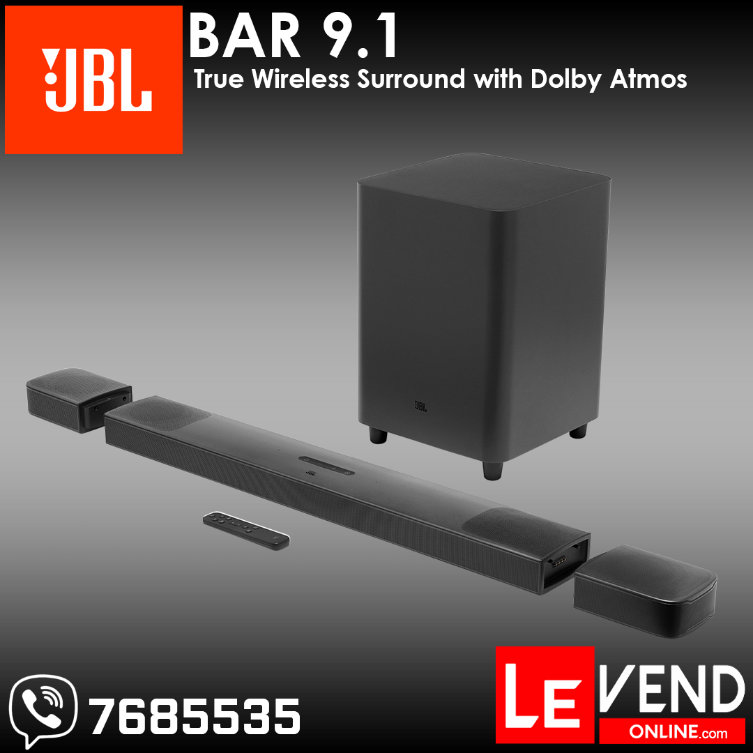 JBL Bar 9.1 | True Wireless Surround with Dolby Atmos